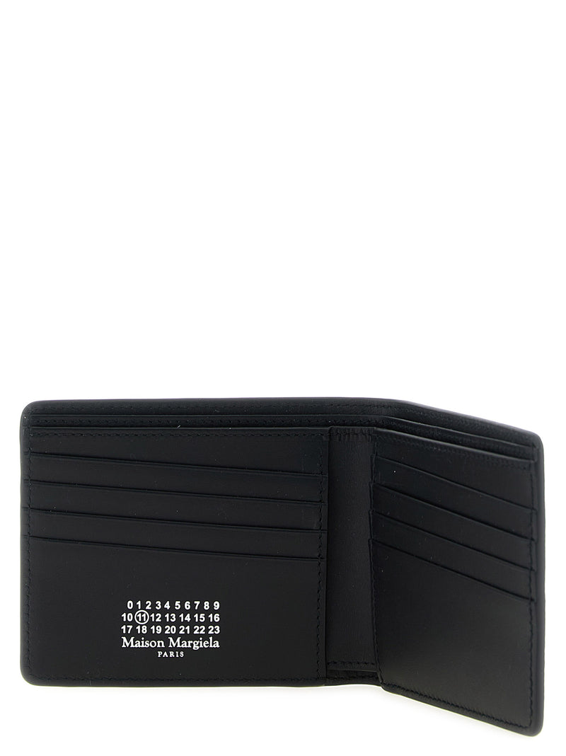 Maison Margiela Black Calfskin Folding Wallet