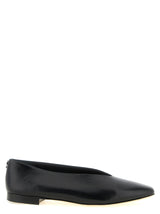 Ballerines en cuir noir Jimmy Choo