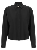 Chemisier Fabiana Filippi en Laine Vierge Noire