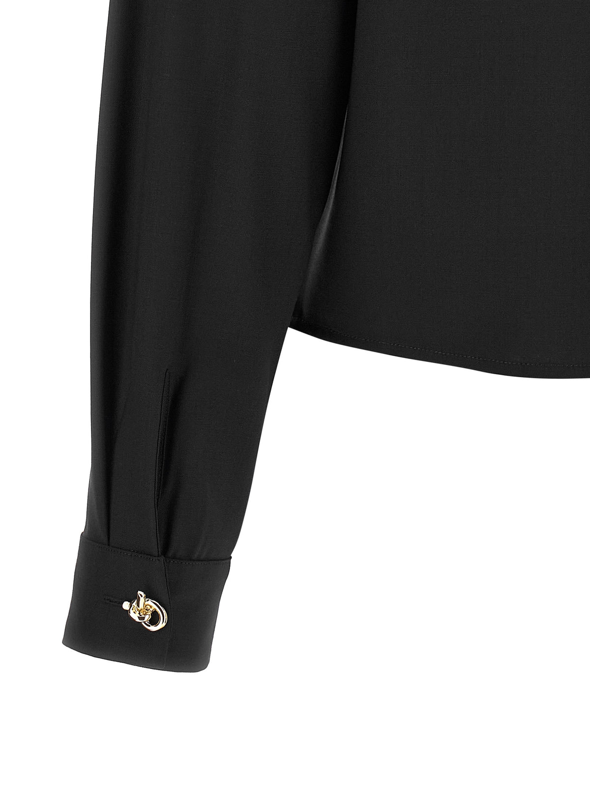 Chemisier Fabiana Filippi en Laine Vierge Noire