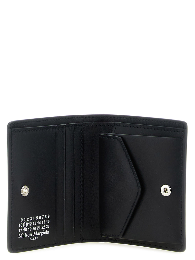 Maison Margiela Black Calfskin Wallet - Elegant & Functional