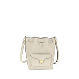 Coccinelle Green Calf Leather Bos Taurus Bucket Bag