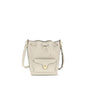 Coccinelle Green Calf Leather Bos Taurus Backet Bag