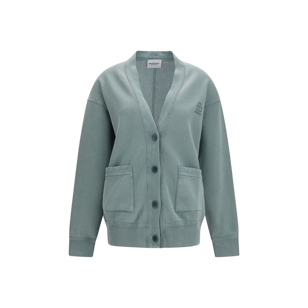 Isabel Marant Étoile Stephy Gray Cotton Cardigan