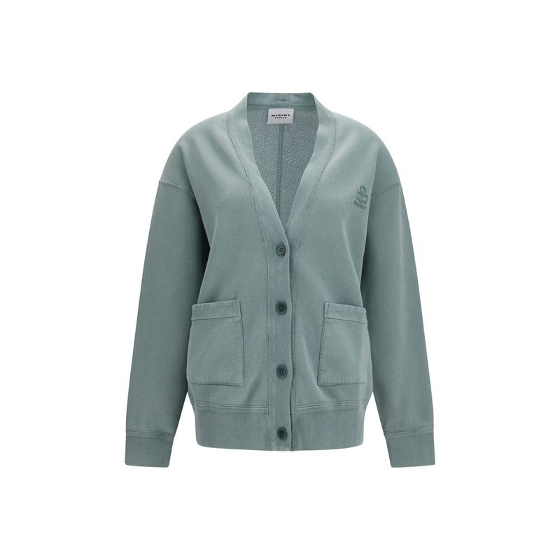 Isabel Marant Étoile Stephy Gray Cotton Cardigan for Women