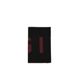 Givenchy Black Virgin Wool Scarf - Luxury Men's Accessory