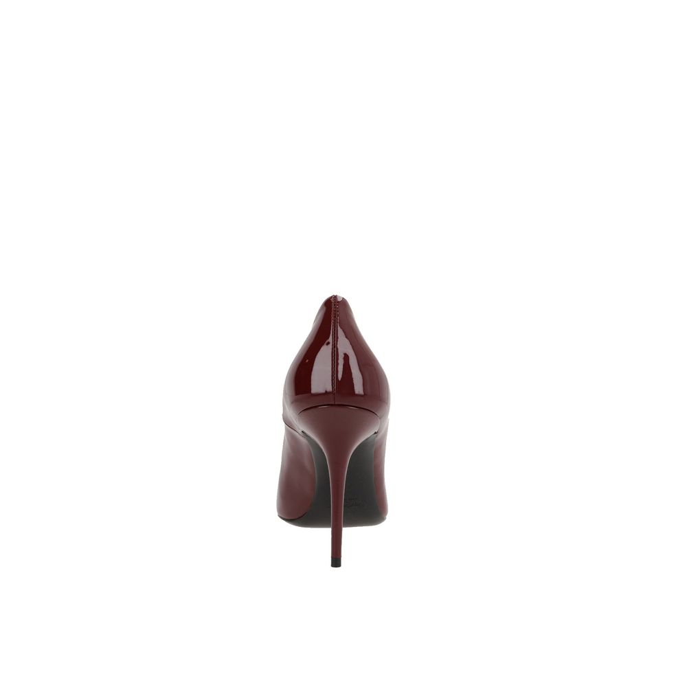 Saint Laurent Multicolor Calfskin Platform Pumps for Women