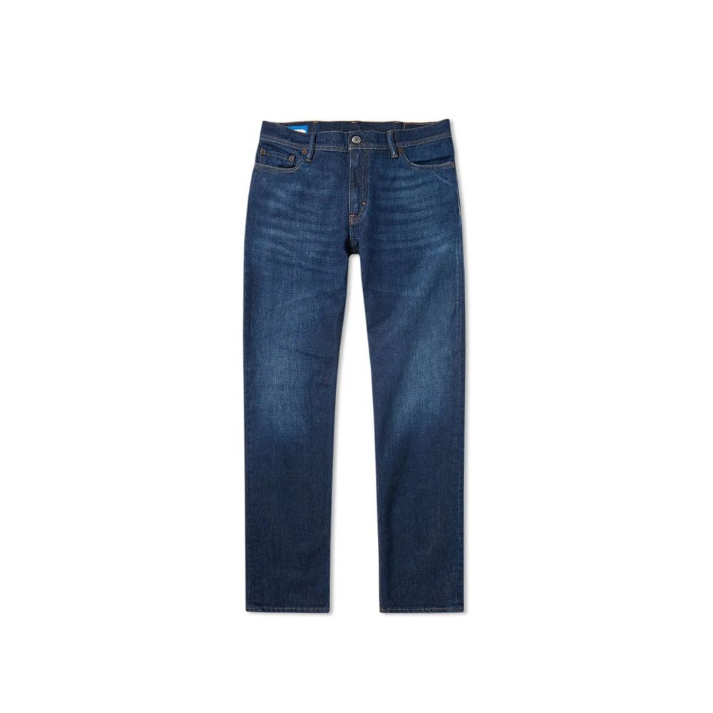 Acne Studios Blue Cotton Slim Fit Jeans for Men