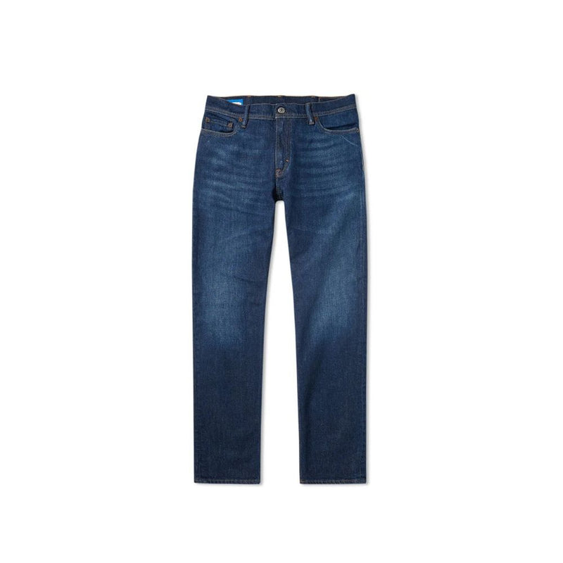 Acne Studios Blue Cotton Slim Fit Jeans for Men