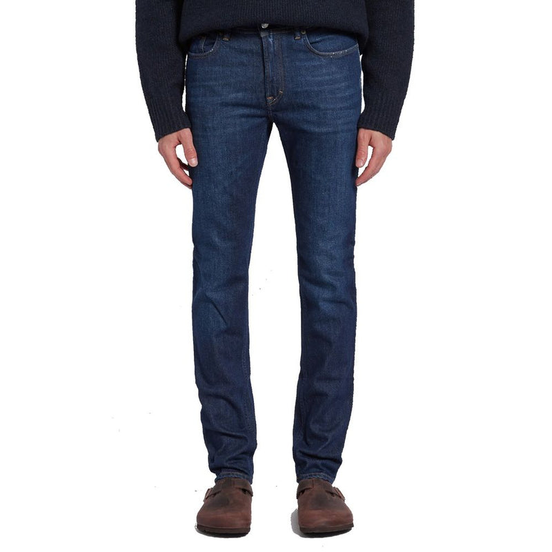 Acne Studios Blue Cotton Slim Fit Jeans for Men