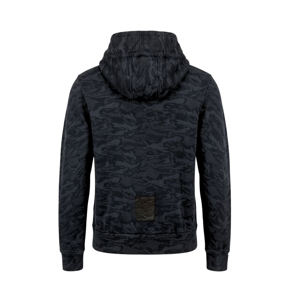 Mr&Mrs Italy Black Cotton Women's Sweatshirt - Stylish & Comfortable