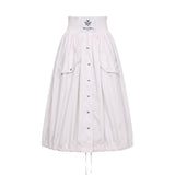 Mr&Mrs Italy White Polyamide Women Skirt - Chic & Stylish