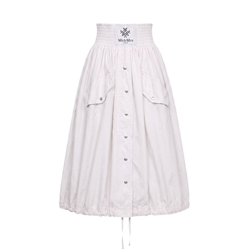 Mr&Mrs Italy White Polyamide Women Skirt - Chic & Stylish
