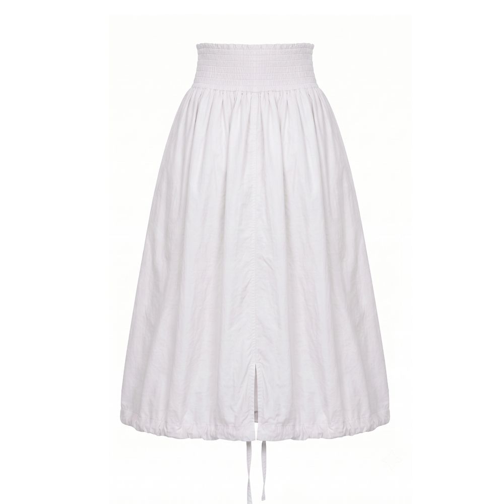 Mr&Mrs Italy White Polyamide Women Skirt - Chic & Stylish
