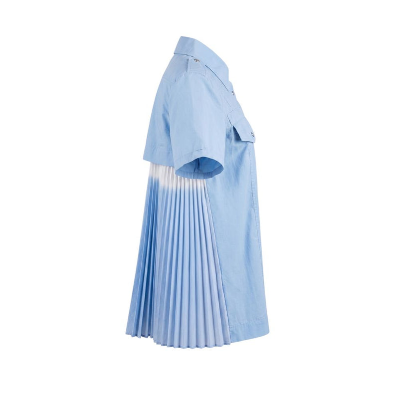 Mr&Mrs Italy Light Blue Cotton Women Shirt - Chic & Elegant
