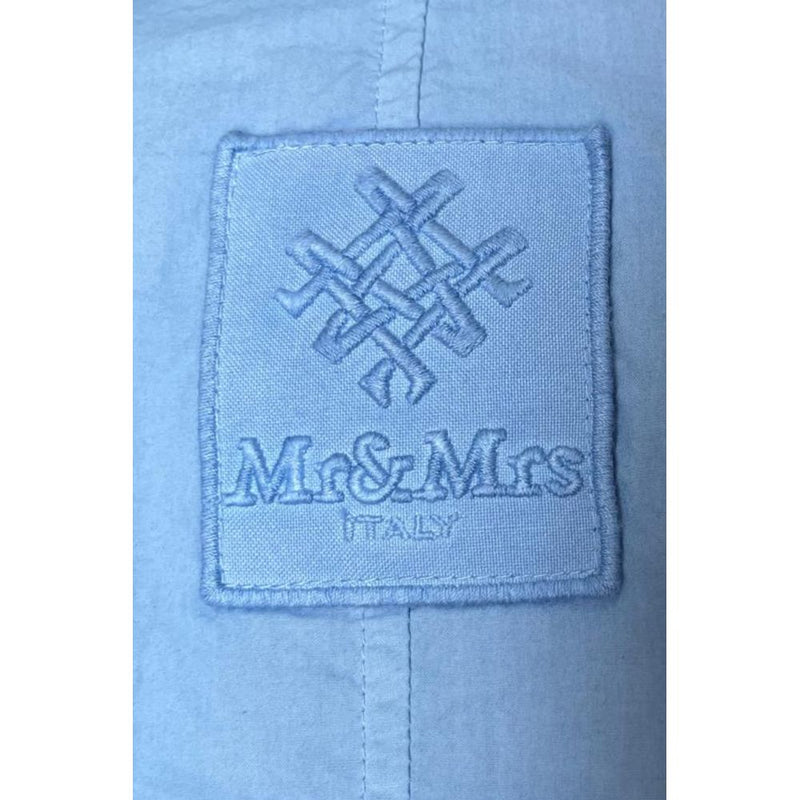 Mr&Mrs Italy Light Blue Cotton Women Shirt - Chic & Elegant