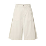 Mr&Mrs Italy White Cotton Women's Bermuda Shorts