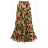 Mr&Mrs Italy Long Pleated Pink Skirt for Women