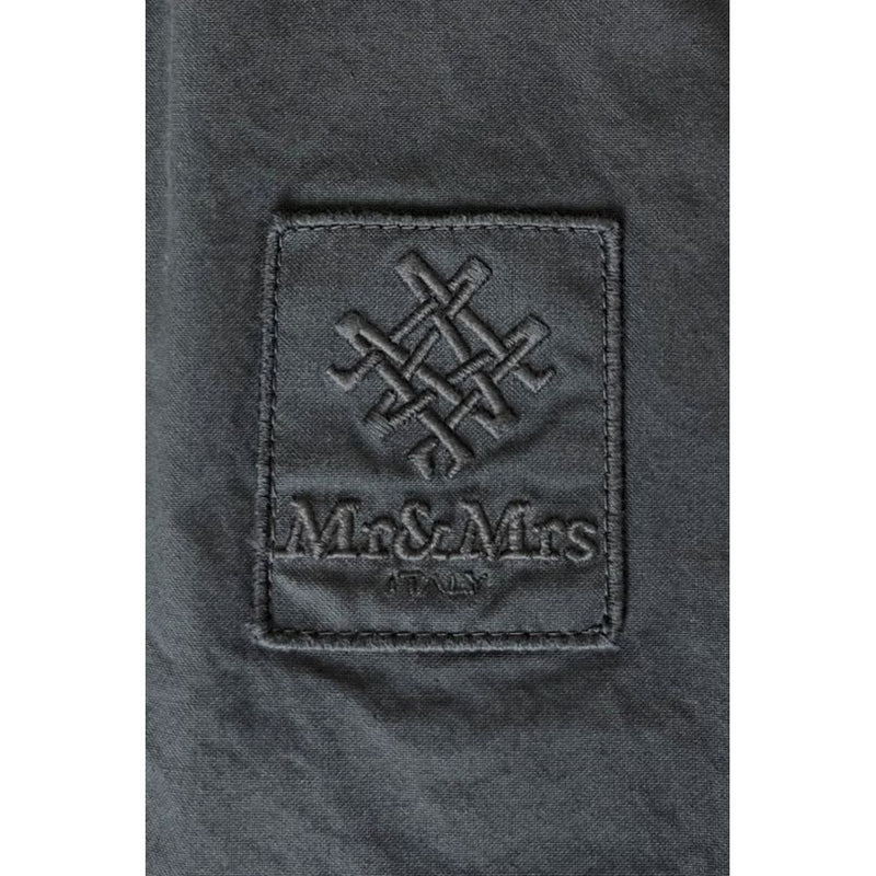 Mr&Mrs Italy Grey Cotton Short Skirt for Women