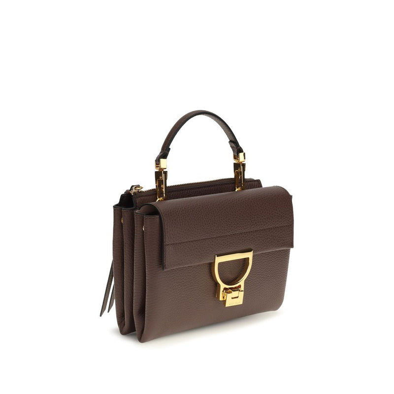 Coccinelle Brown Calf Leather Arlettis Handbag