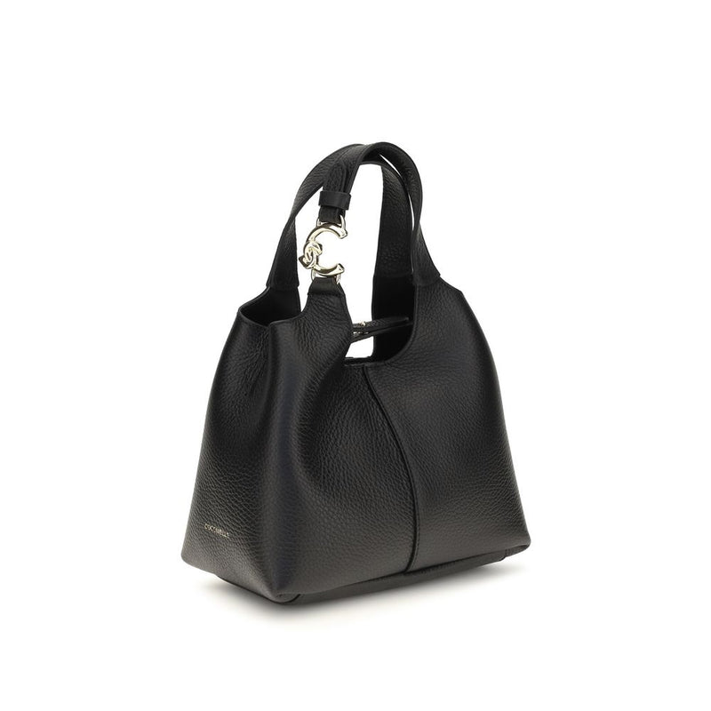 Coccinelle C-Easy Black Calf Leather Handbag