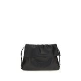 Coccinelle Lidia Black Calf Leather Shoulder Bag