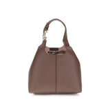 Coccinelle Beige Calf Leather Bos Taurus Handbag