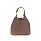 Coccinelle Beige Calf Leather Bos Taurus Handbag
