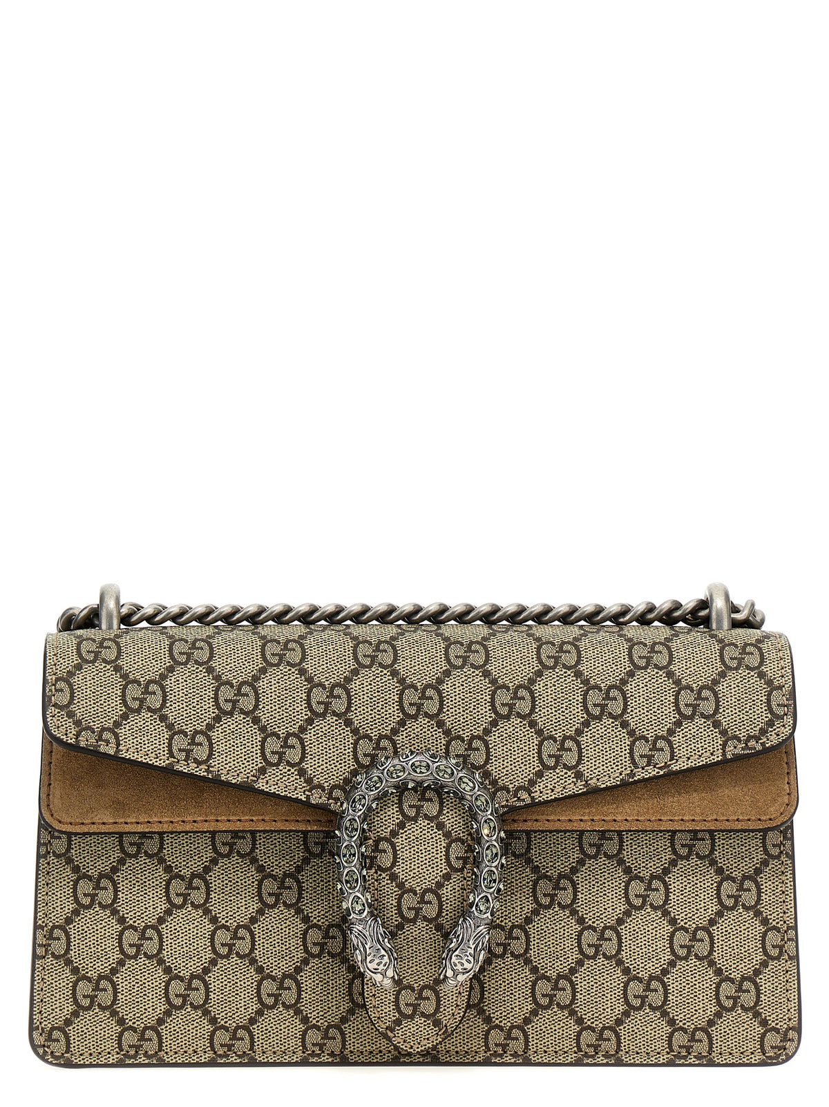 Gucci Beige Calfskin Shoulder Bag