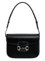 Sac bandoulière Gucci en cuir noir