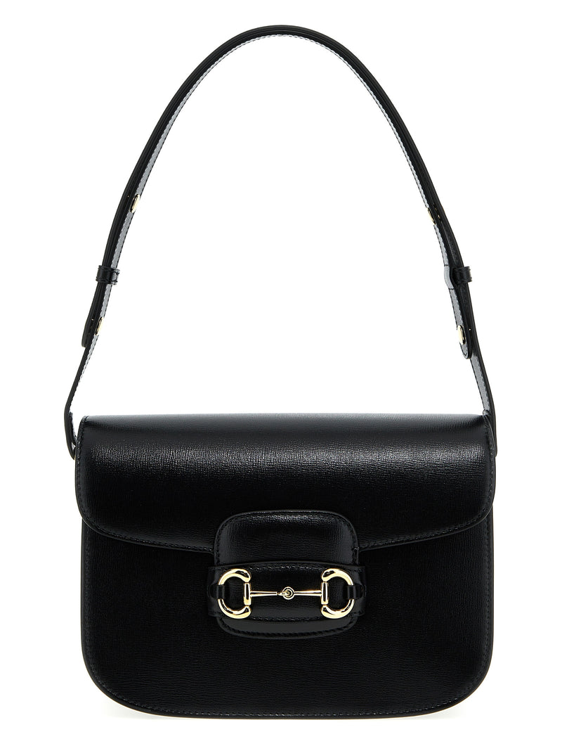 Sac bandoulière Gucci en cuir noir