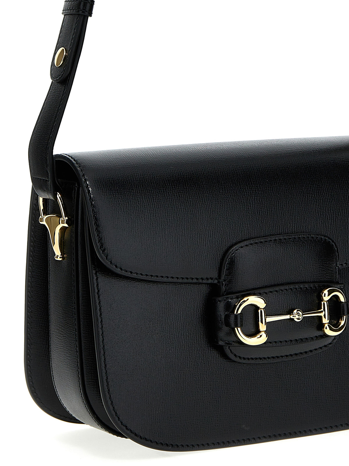 Sac bandoulière Gucci en cuir noir