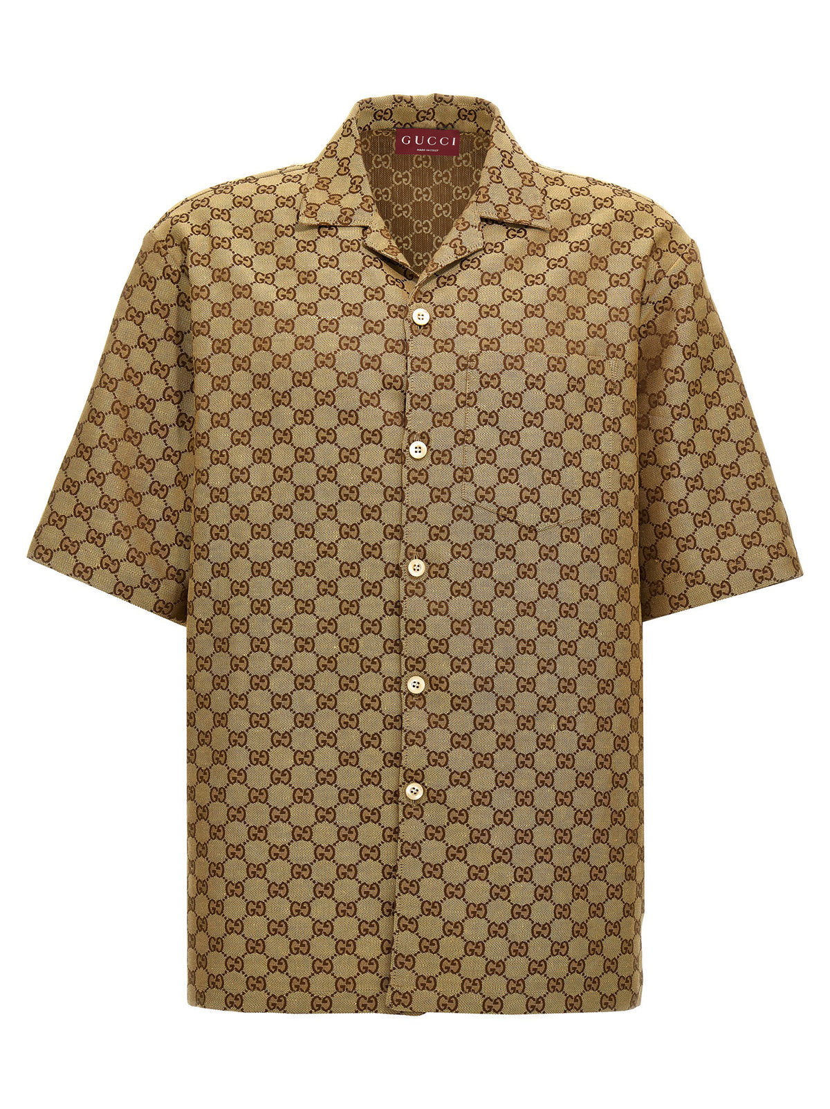 Chemisier en lin beige Gucci