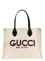 Gucci Beige Polyethylene Tote Bag - Stylish & Functional