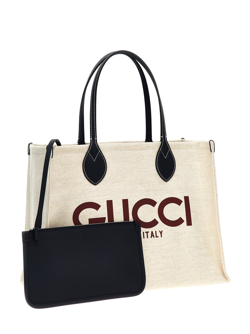 Gucci Beige Polyethylene Tote Bag - Stylish & Functional