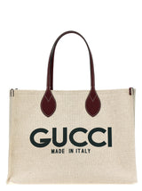 Gucci Beige Polyethylene Tote Bag - Stylish and Practical