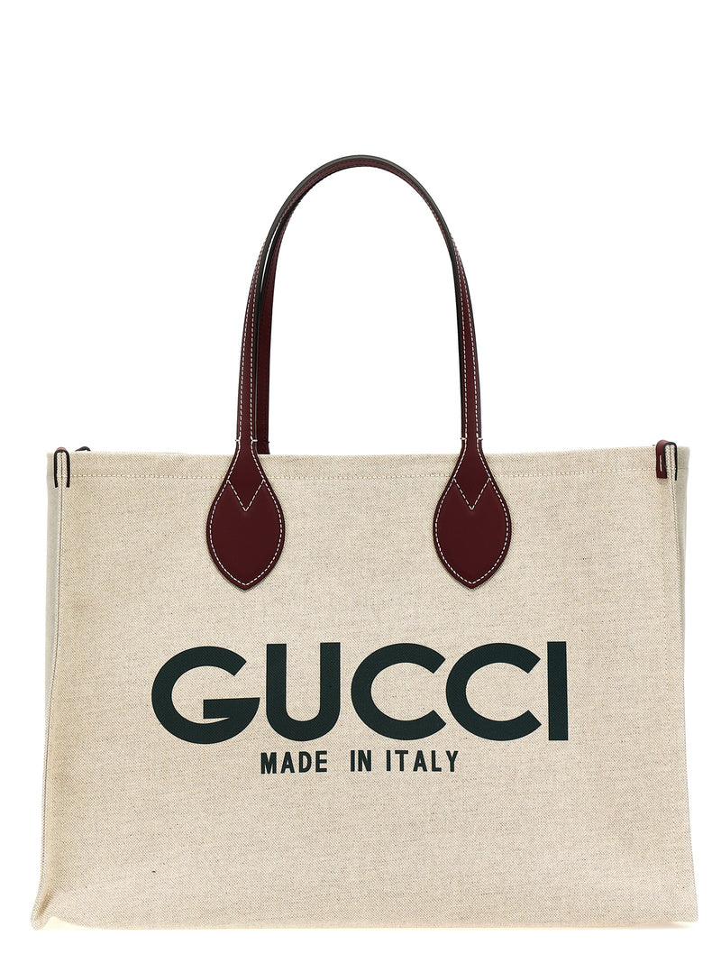 Gucci Beige Polyethylene Tote Bag - Stylish and Practical