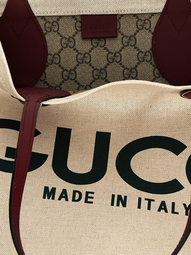 Gucci Beige Polyethylene Tote Bag - Stylish and Practical