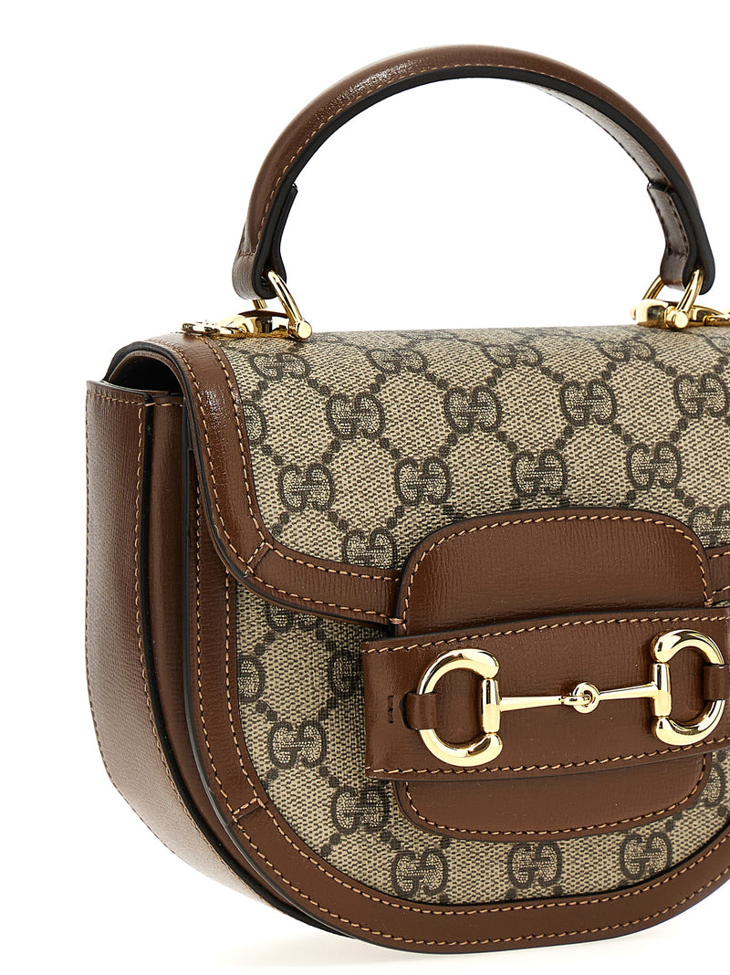 Gucci Brown Polyethylene Handbag