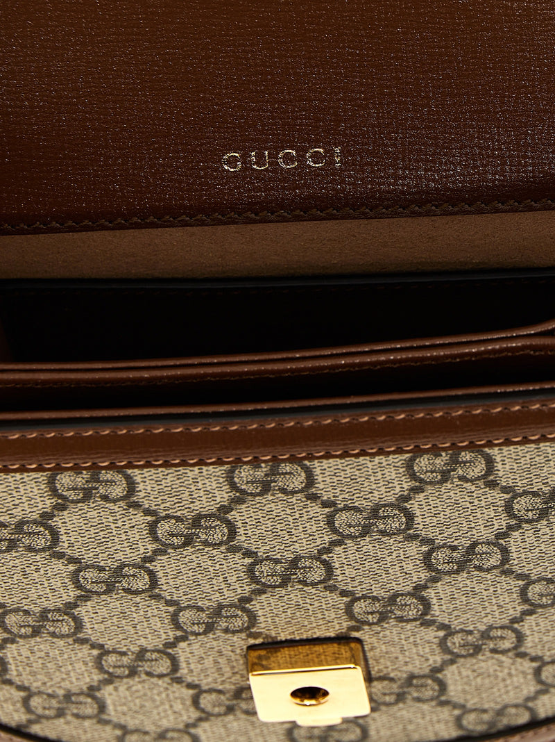 Gucci Brown Polyethylene Handbag