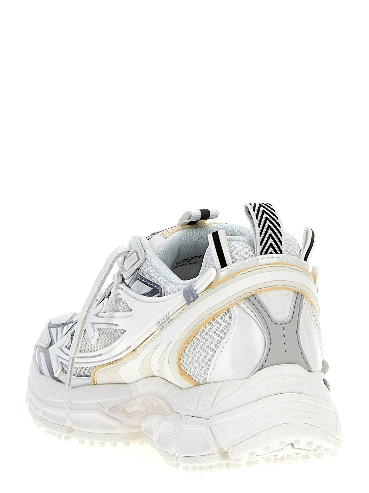 Off-White 'Be Right Back' White Athletic Sneakers for Women