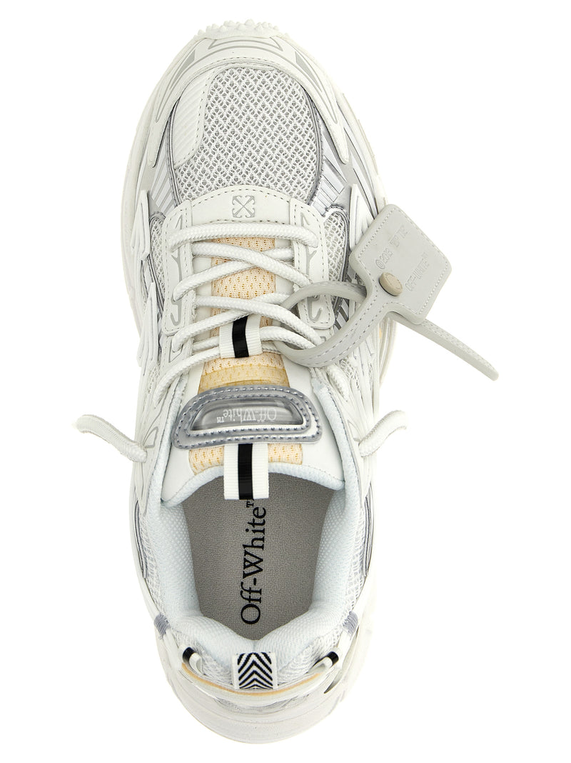 Off-White 'Be Right Back' White Athletic Sneakers for Women