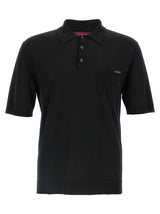 Gucci Black Wool Polo Shirt - Timeless Elegance
