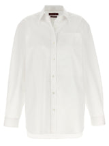 Gucci White Cotton Blouse