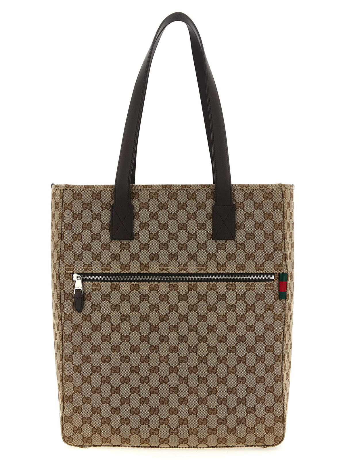 Gucci Brown GG Fabric Shoulder Bag for Men