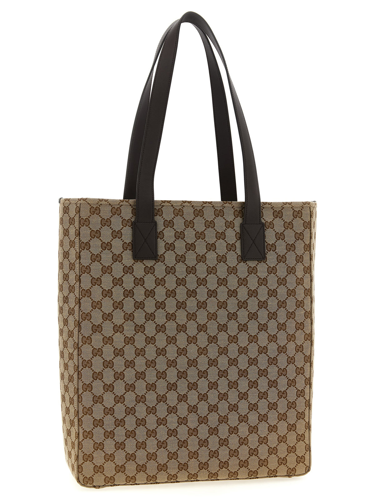 Gucci Brown GG Fabric Shoulder Bag for Men