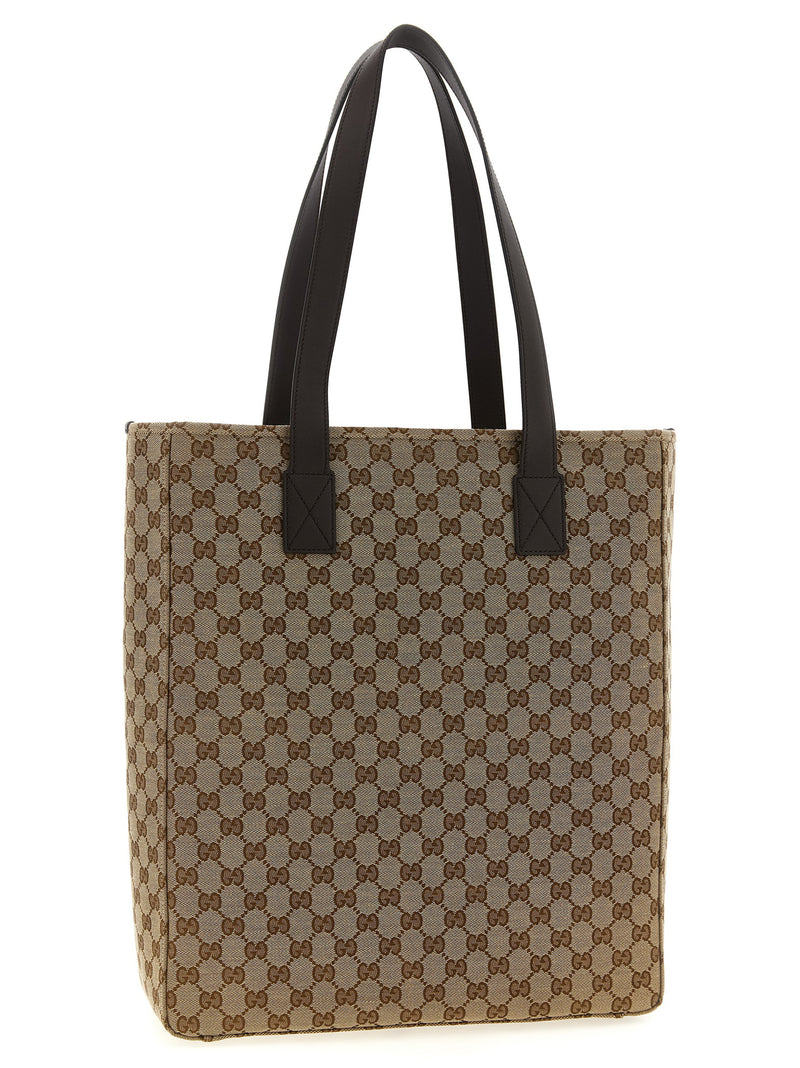 Gucci Brown GG Fabric Shoulder Bag for Men
