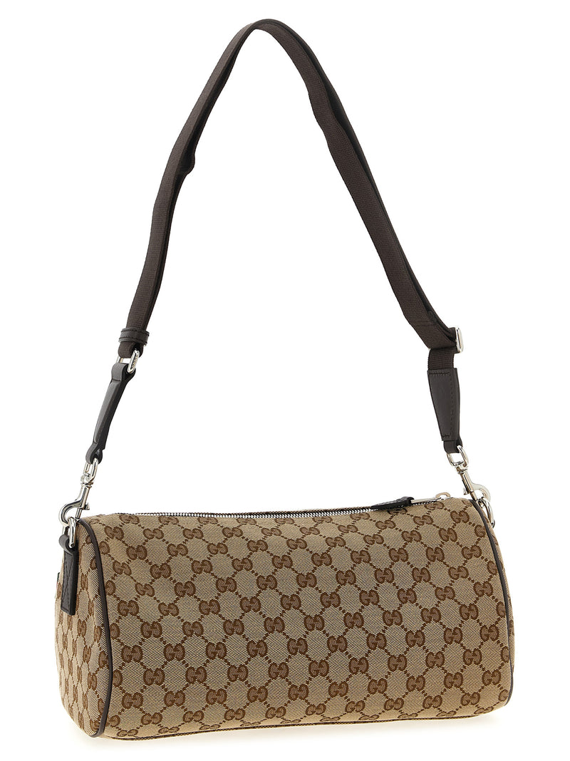 Gucci Beige GG Fabric Crossbody Bag - Stylish & Versatile