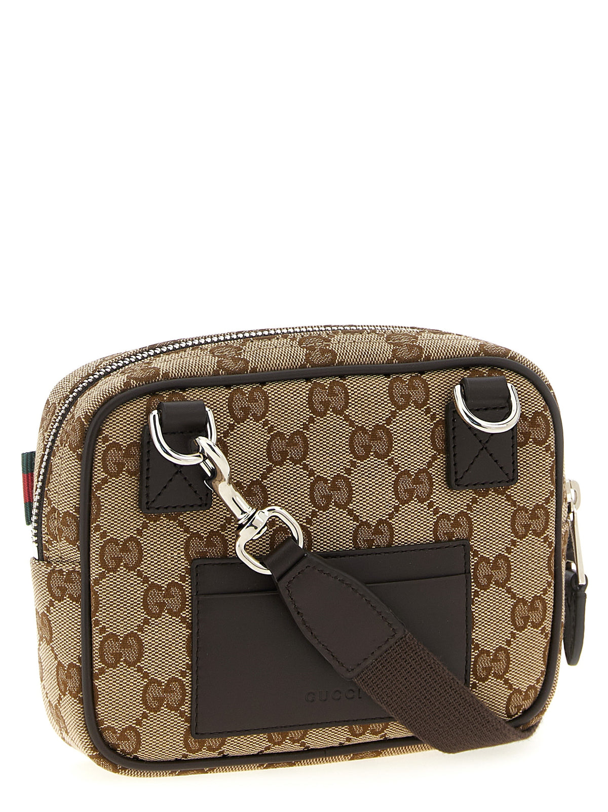 Gucci Beige Polyester Crossbody Bag - Iconic Italian Chic