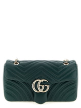 Sac porté épaule Gucci en cuir d'agneau bicolore